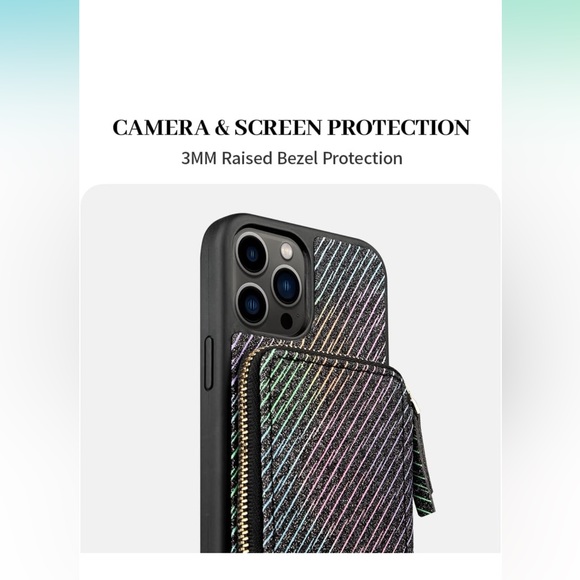 Card holder phone crossbody case - Picture 2 of 5